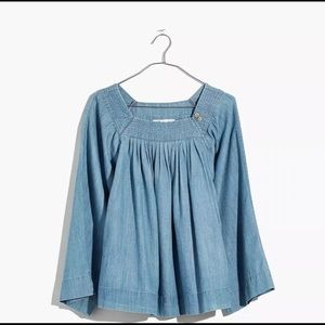 Madewell Denim Top